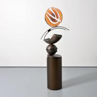 Large Herb Babcock Abstract Sculpture, 76OAH - Sold for $3,328 on 10-26-2024 (Lot 82).jpg